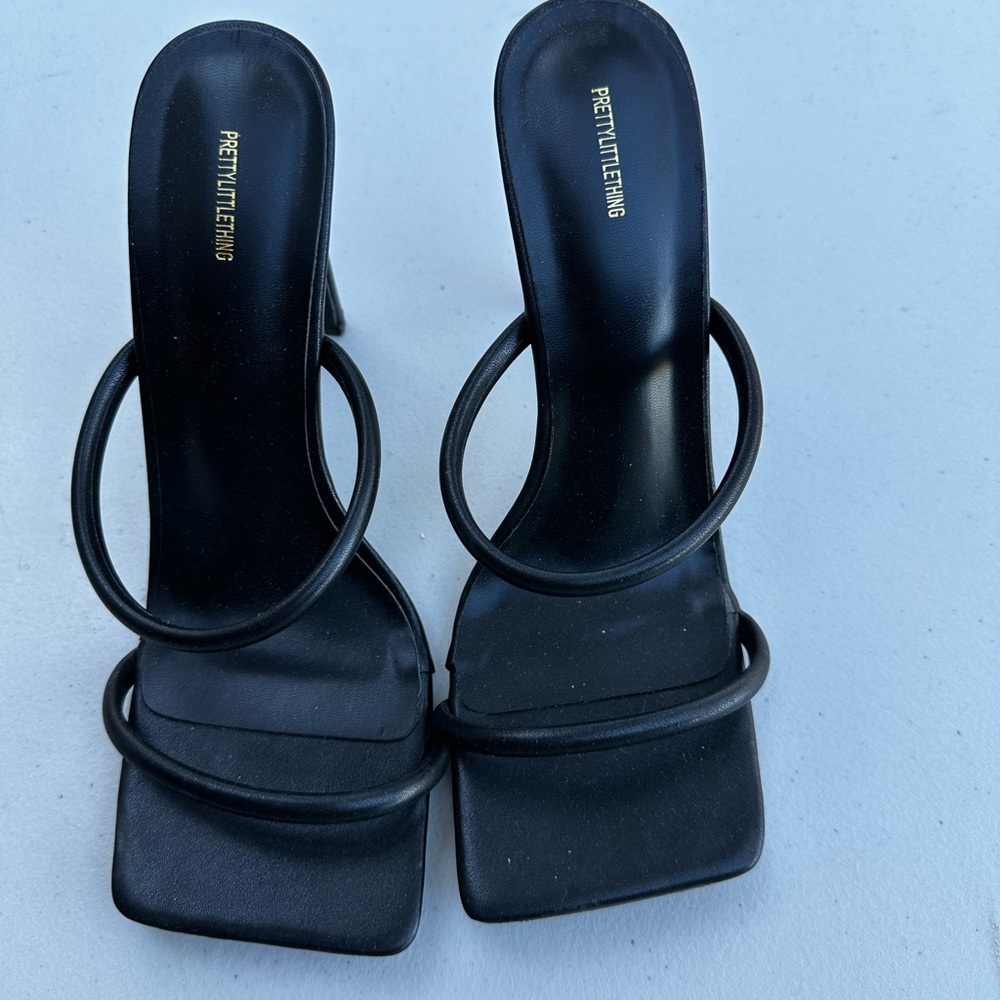 PrettyLittleThing Black Women's Sandals